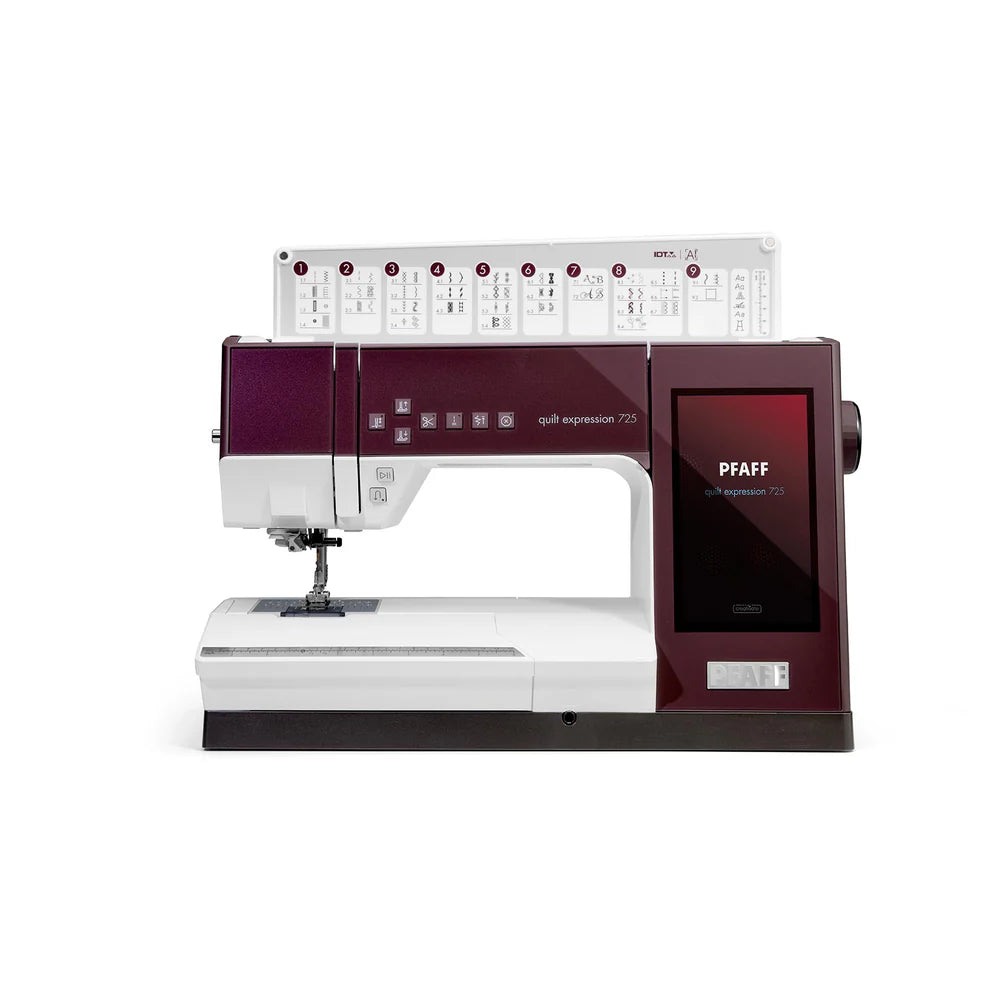 PFAFF® quilt expression™ 725 Sewing Machine - Classroom Machines