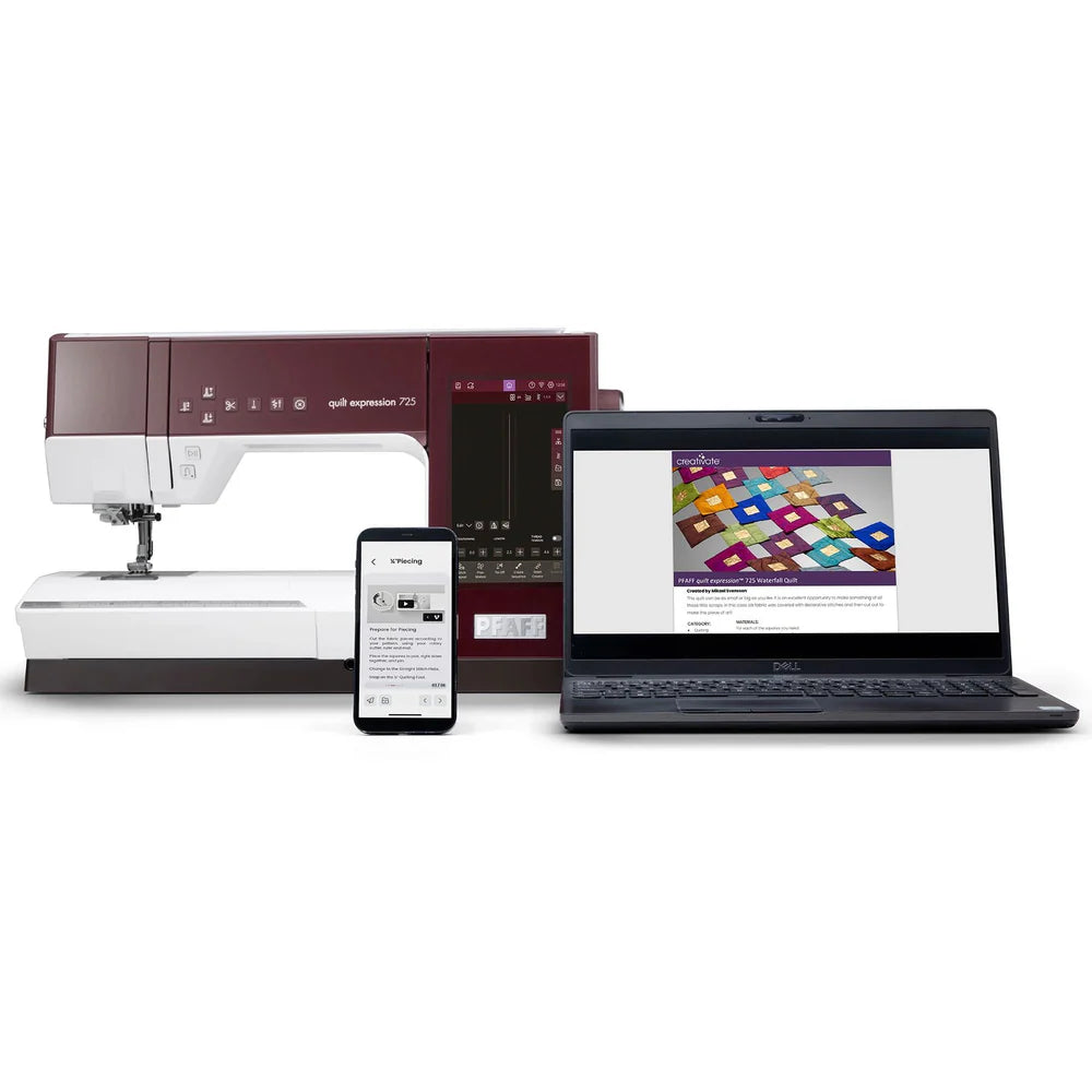 PFAFF® quilt expression™ 725 Sewing Machine - Classroom Machines