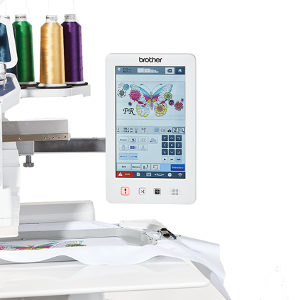 Brother PR1055X 10 Needle Home Embroidery Machine