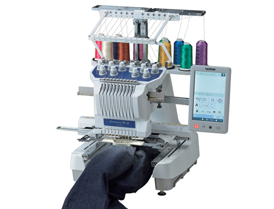 Brother PR1055X 10 Needle Home Embroidery Machine
