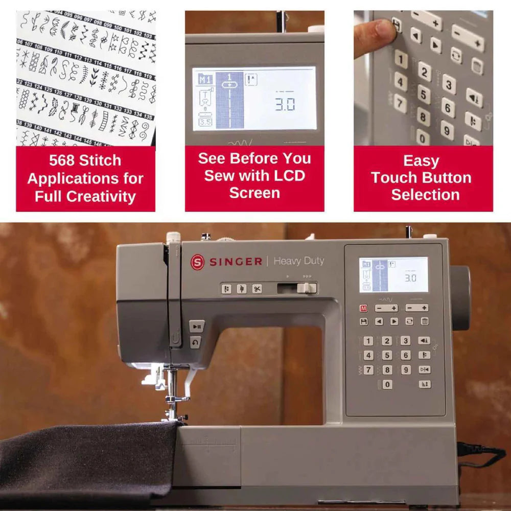 Singer Heavy Duty 6800C Sewing Machine